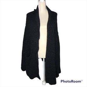 Free people open front cardigan blue size m/l